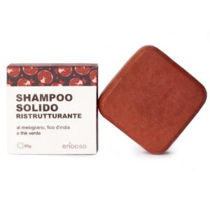 Shampoo Ristrutturante al Melograno e Fico d'India - 65 gr - Enooso
