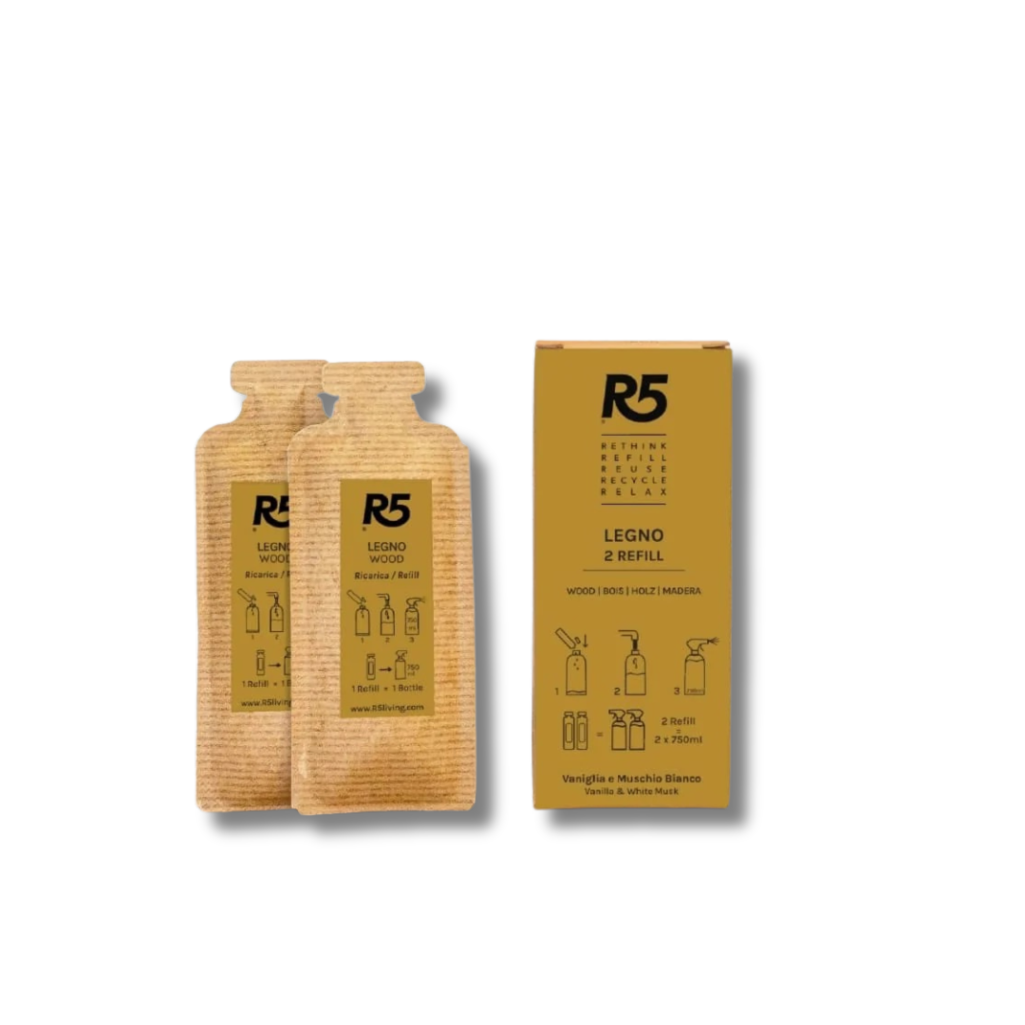 Refill legno