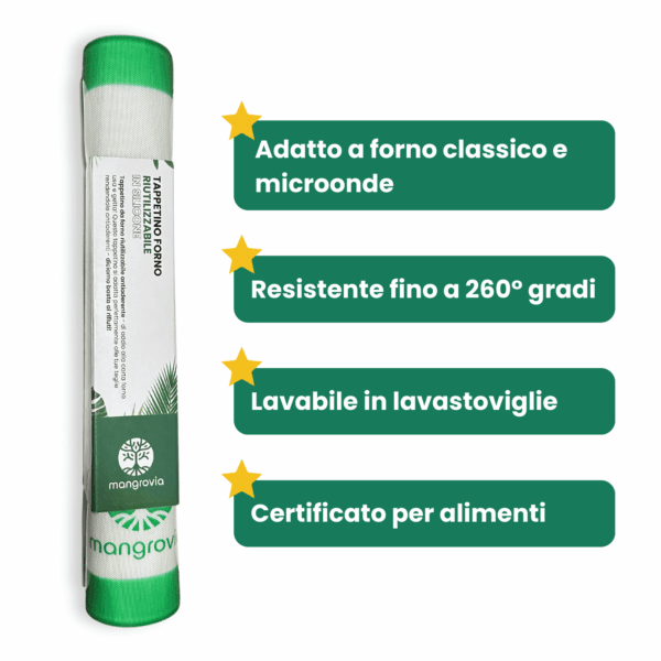 tappetino forno mangrovia caratteristiche