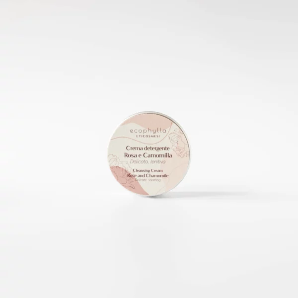 CREMA DETERGENTE VISO LENITIVA ROSA E CAMOMILLA