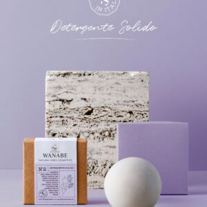 Detergente Solido Corpo e Viso con Burro di KaritÃ¨ e Aloe - Wanabe Natural