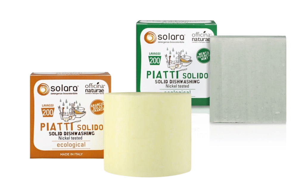 sapone per piatti solido