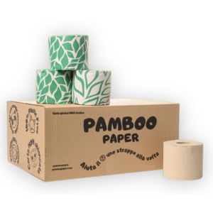 Carta igienica in bambù - 2 strati 400 Fogli - Pamboo