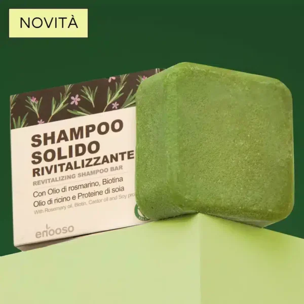 shampoo solido rivitalizzante al rosmarino