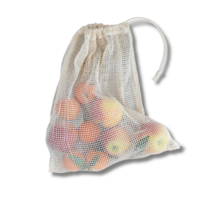 Sacchetto per frutta e verdura lavabile in cotone organico - R5 Living