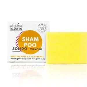 Mini Size Shampoo Solido Rinforzante e Illuminante - Officina Naturae