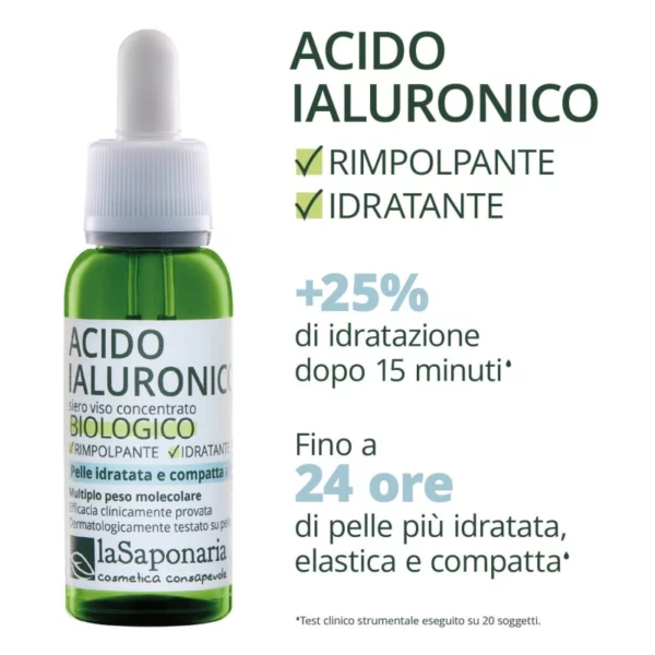 acido ialuronico multiplo peso molecolare attivo puro antiage siero viso