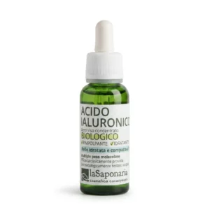 Siero acido ialuronico biologico 30 ml | multi-peso molecolare rimpolpante - La Saponaria