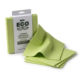 Panni spugna in cellulosa biodegradabili x3 | super assorbenti e resistenti - Mr. Eco