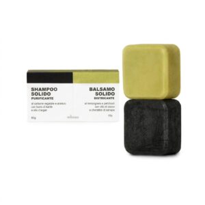 set shampoo solido purificante balsamo solido districante 65 gallery 0 main white