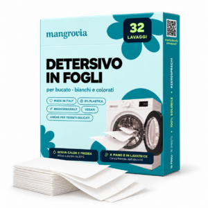 Detersivo in Foglietti per la Lavatrice - Mangrovia