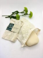 sacchetto porta sapone in cotone