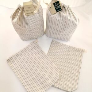 sacchetto regalo ecologico, sacchetto in cotone riciclato, sacchetto regalo in cotone