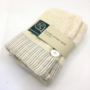turbante asciugacapelli in cotone, turbante per asciugare i capelli, ecologico e sostenibile NAT