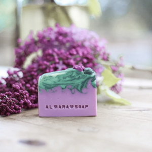 Sapone solido artigianale per pelli normali - Lilac Blossom