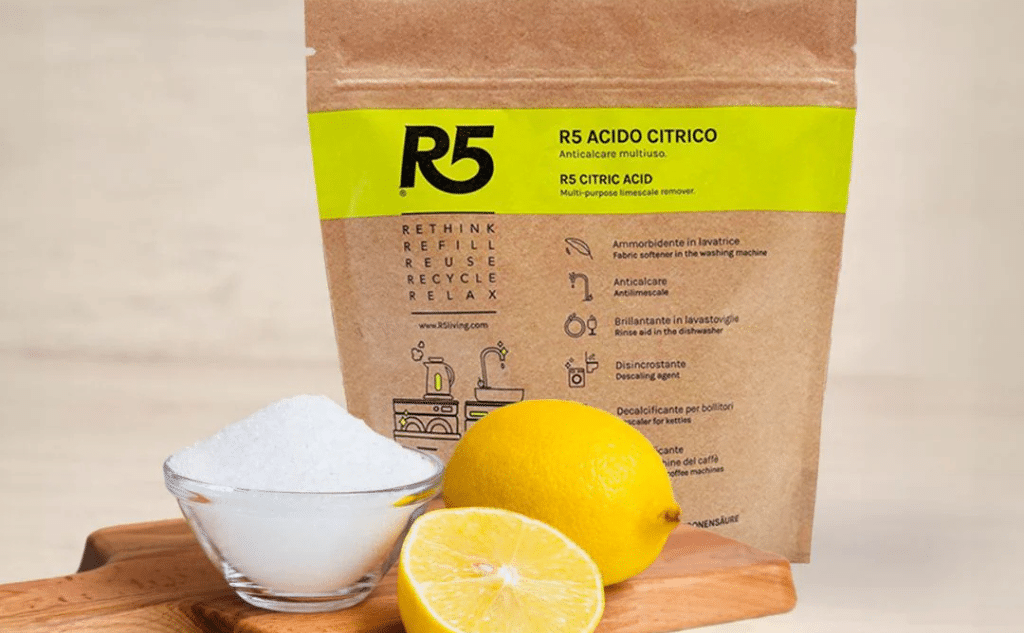 come usare acido citrico