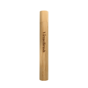 porta spazzolino in bambù