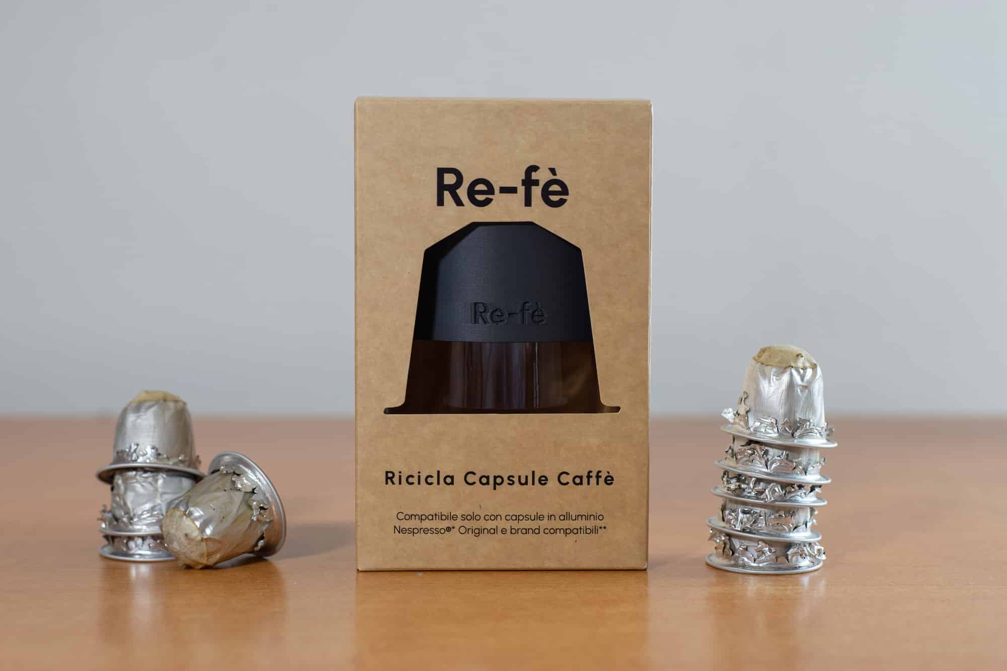 Capsula di caffè riutilizzabile compatibile con Nespresso