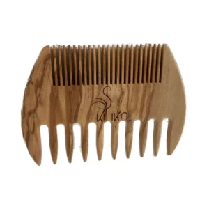 PETTINE DOPPIO in legno di Olivo - Kiliko