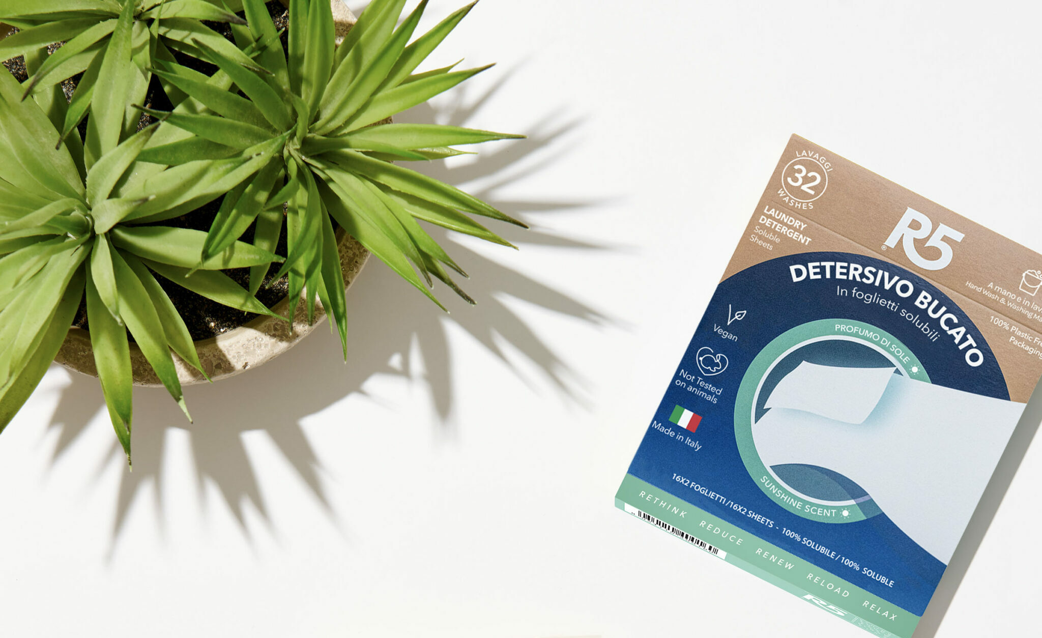 detersivo per lavatrice ecologico, detersivo ecologico r5, detersivi r5