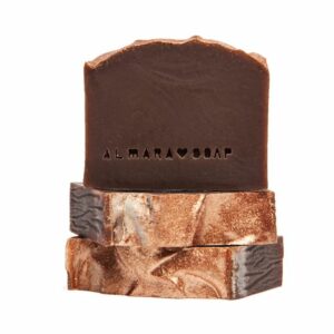 sapone solido cioccolata calda per corpo e mani, sapone solido artigianale, sapone naturale per corpo, con ingredienti naturali