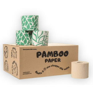 Carta igienica in bambù - 2 strati 400 Fogli - Pamboo