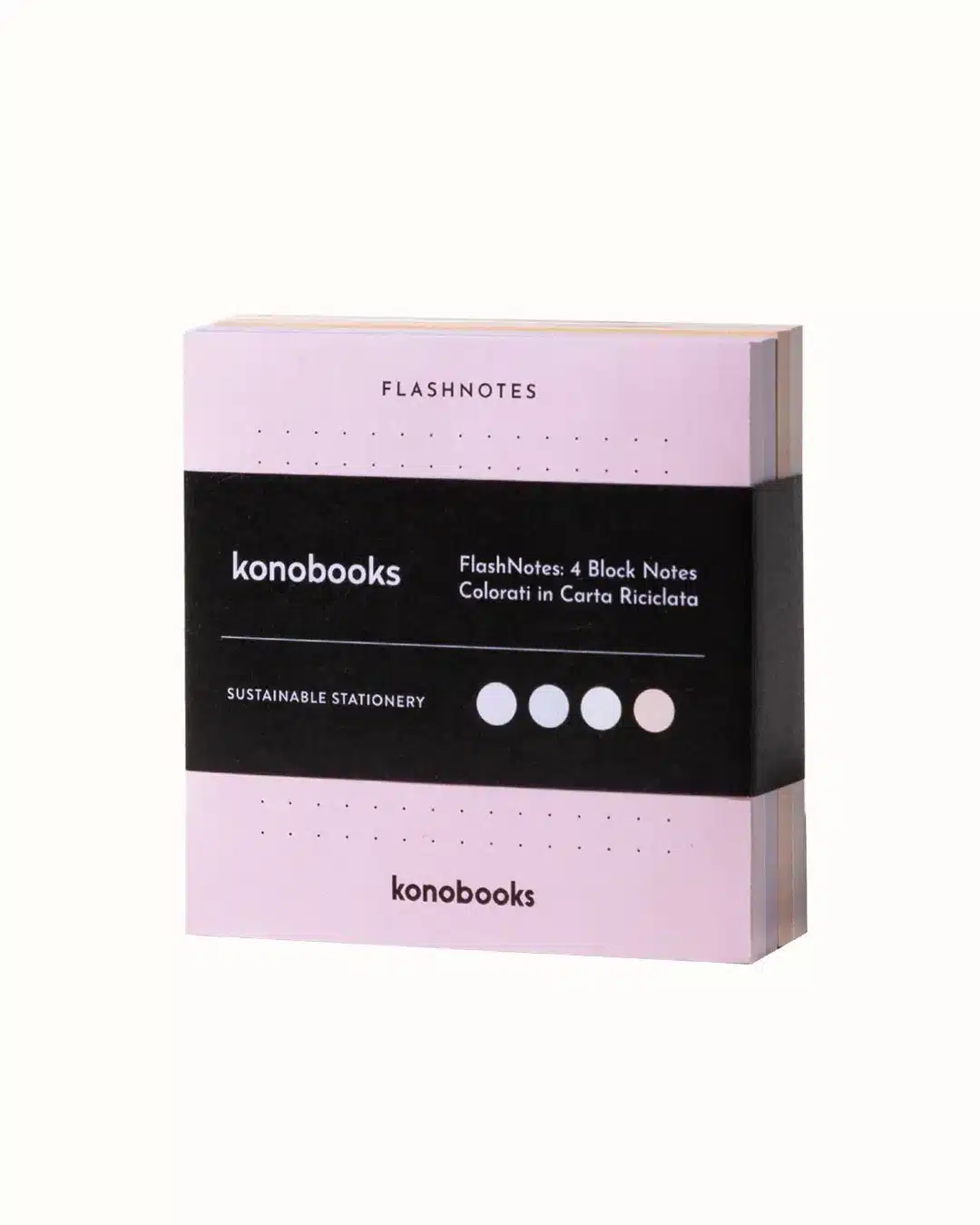 FleckO  Quaderno Puntinato in carta riciclata - Konobooks - Mangrovia