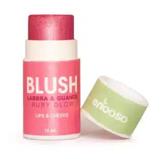Blush guance e labbra, makeup naturale, sostenibile, cosmetica ecobio, illuminante stick, blush solido