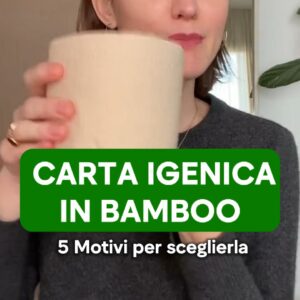 carta igienica in bamboo