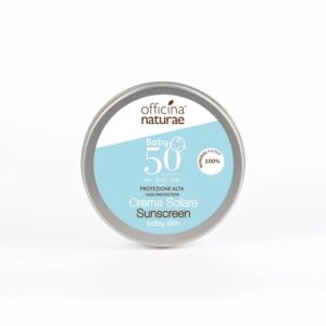Crema Solare Pelle Sensibile Minerale SPF 50 Viso e Corpo - Officina Naturae