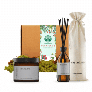 gift box candela e diffusore