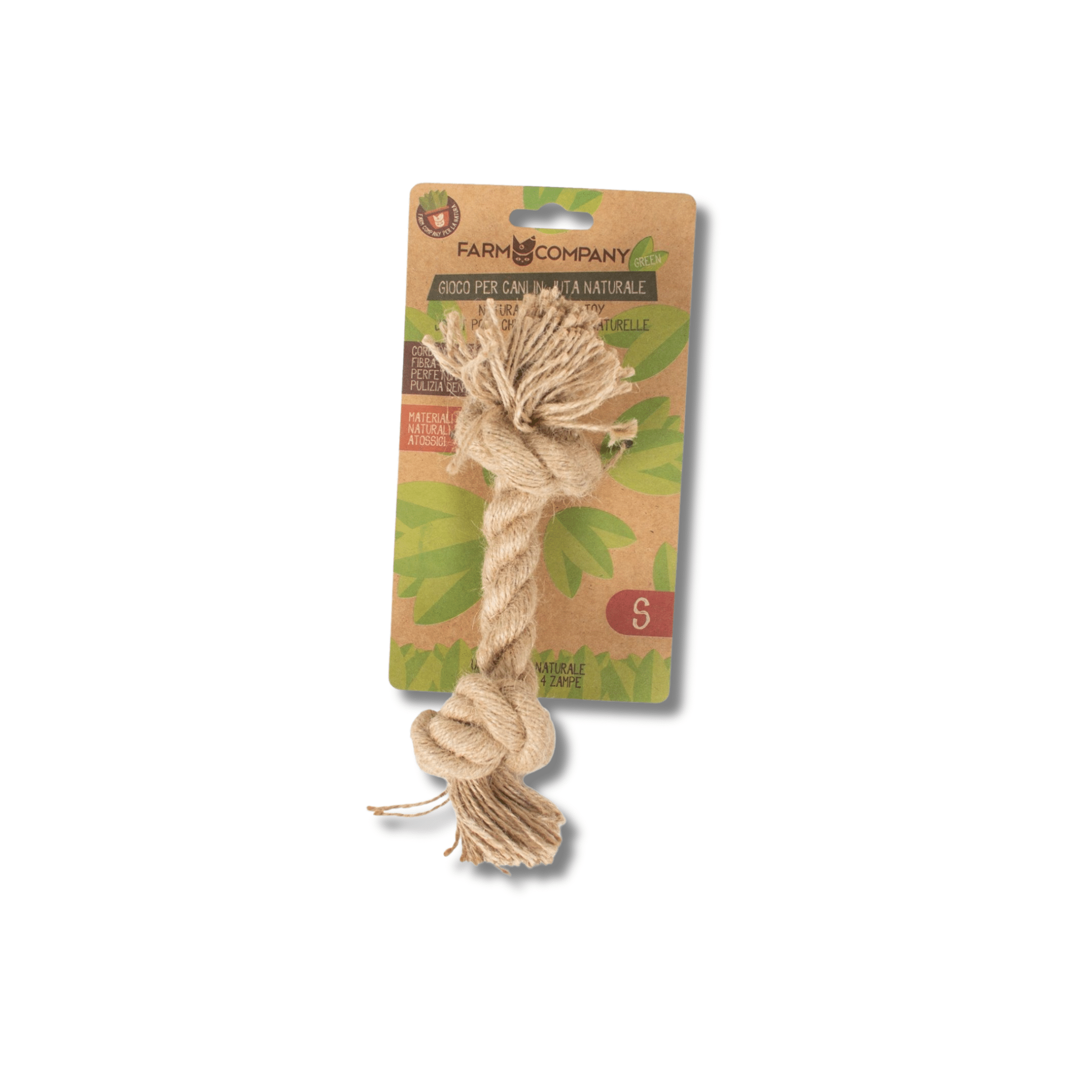 JUTE TUG TOY - Farm Company, Size S (32 cm)