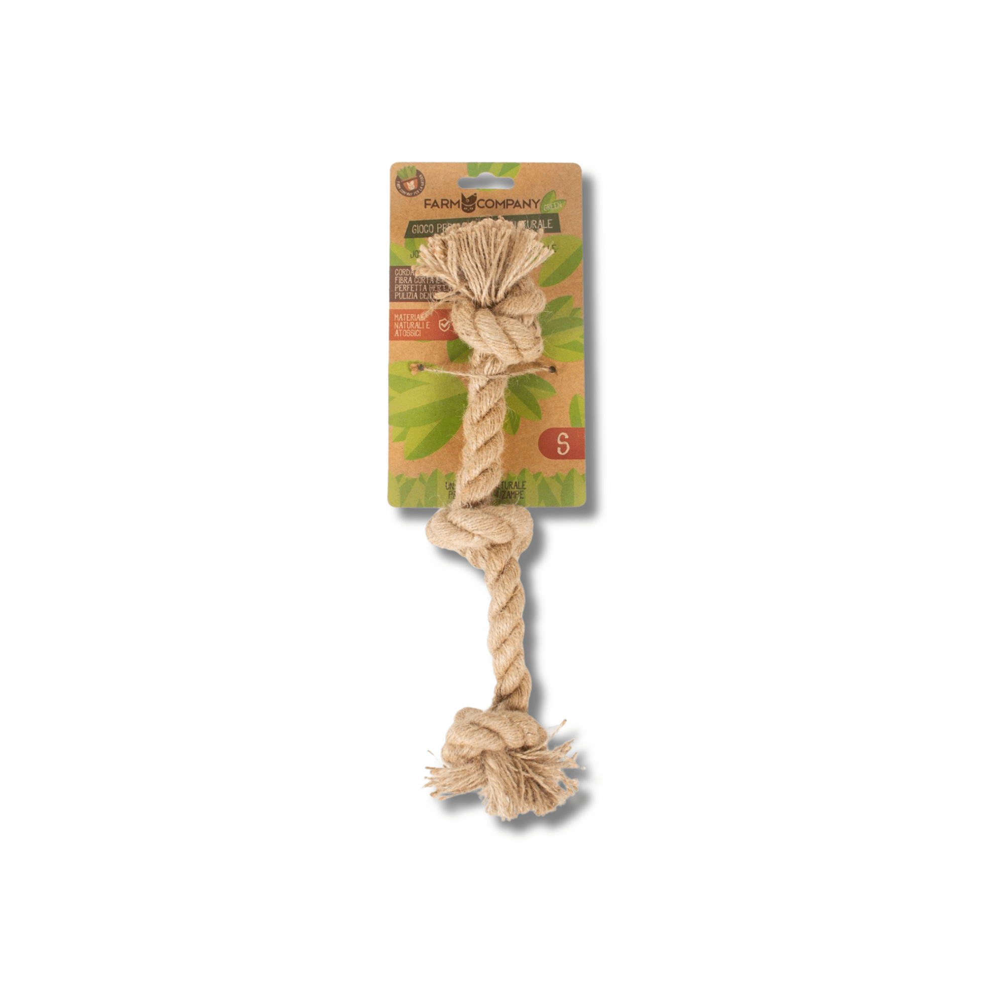 JUTE TUG TOY - Farm Company, Sizes M (35 cm)
