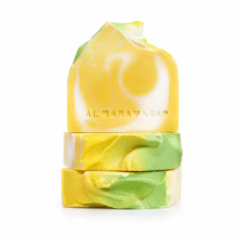 Natural Solid Soap for hands and body | 14 Fragrances - Almara Soap, Limoncello Fragrance