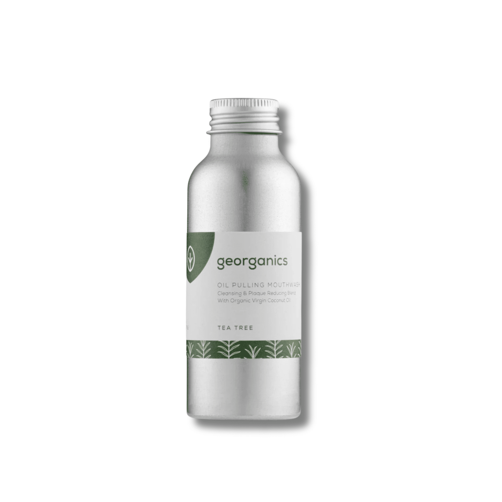 오일 풀링: 천연 구강청결제 100 ml - Georganics, 티트리 맛