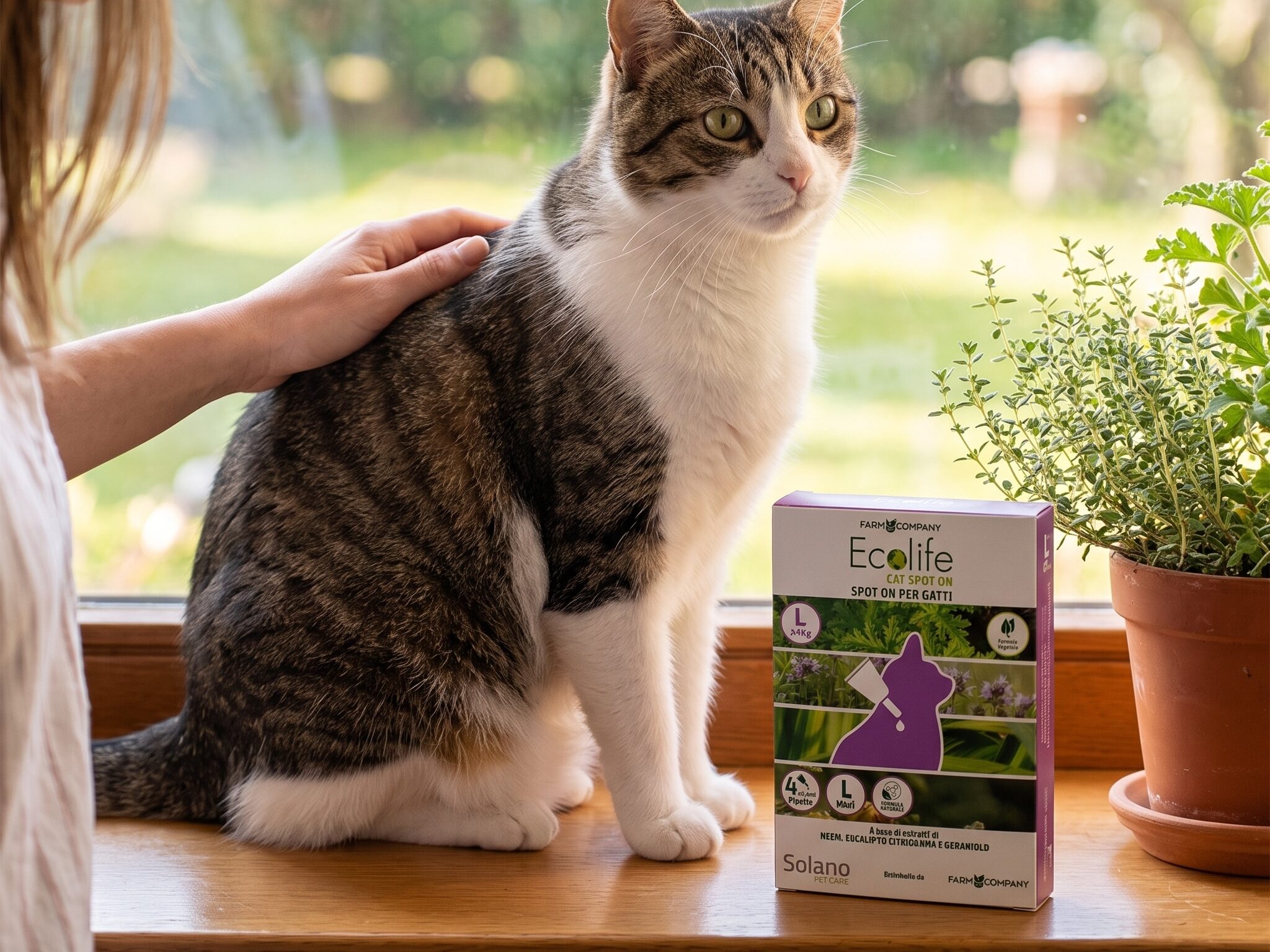 Ecolife Spot on Naturale Gatto- Solano