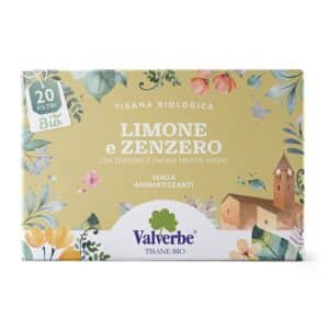 tisana biologica al limone e zenzero
