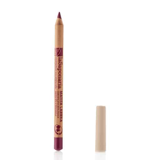 Crayon à lèvres naturel bio | 3 couleurs : caramel, raisin, mûre - La Saponaria, Couleur Mûre