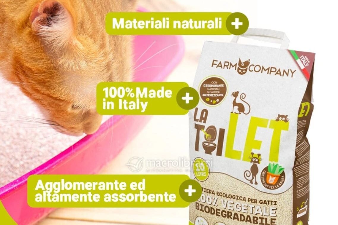 lettiera vegetale per gatti farm company