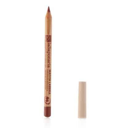 Photo de Crayon à lèvres naturel bio | 3 couleurs : caramel, raisin, mûre - La Saponaria, Couleur Caramel
