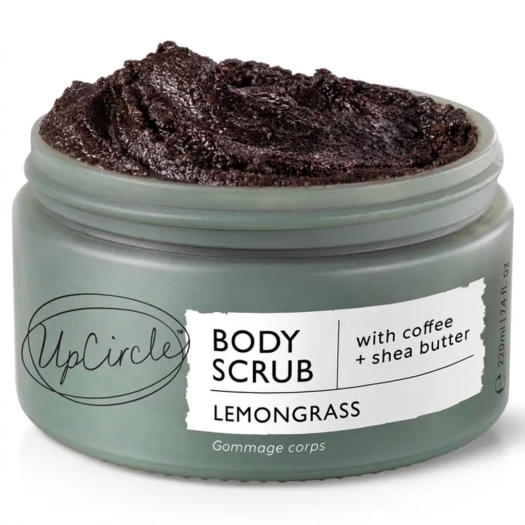 Natural toning and refreshing coffee body scrub - UpCircle