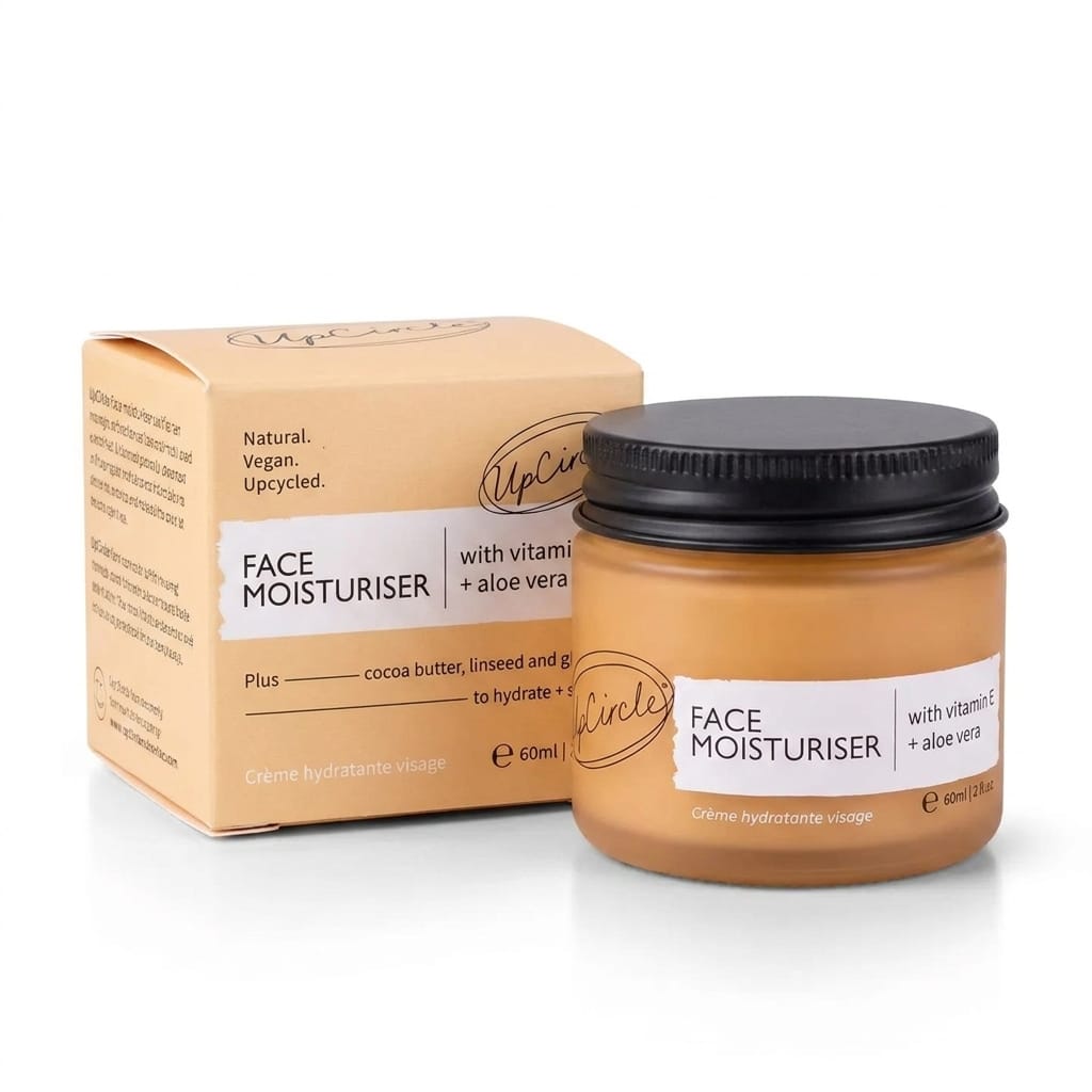 Natural moisturizing face cream | Vitamin E, Aloe Vera, Argan 60 ml - UpCircle