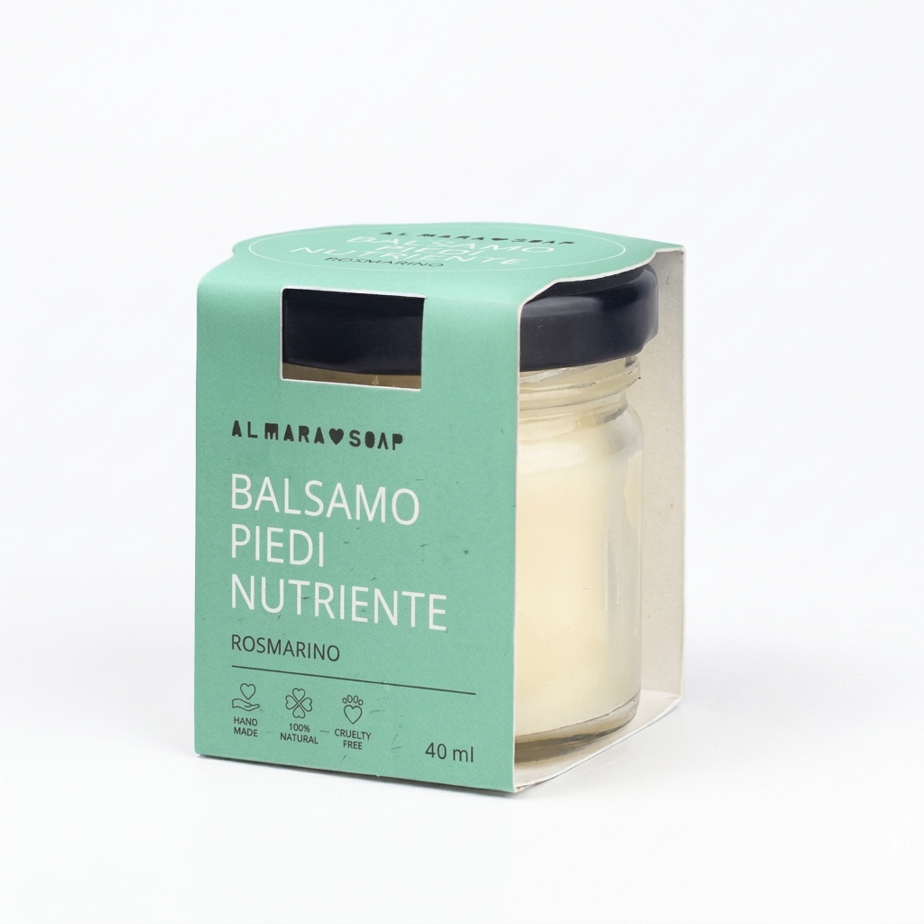 bálsamo nutritivo para os pés, pele seca e gretada, com alecrim galeria 0 principal branco